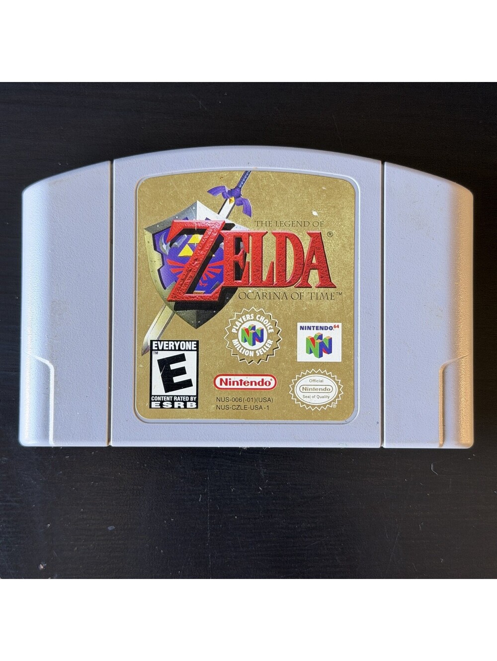 The Legend of Zelda: Ocarina of Time (Nintendo 64, N64) Players Choice - F-6,1